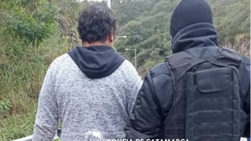 Riojano era buscado en San Luis pero fue detenido en Catamarca