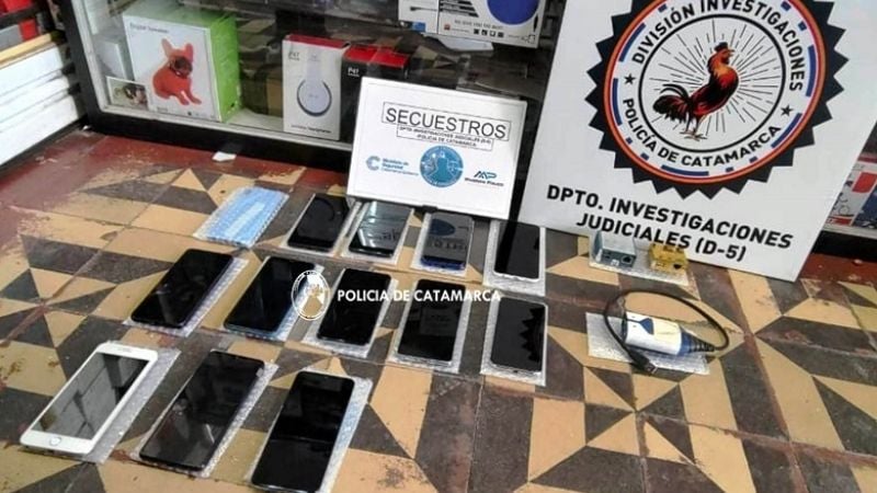 Masivos allanamientos comercios de venta y reparación de celulares