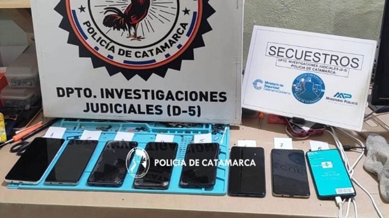 Masivos allanamientos comercios de venta y reparación de celulares