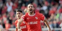 CUANDO NO?, el uruguayo Cauteruccio fue el goleador, para que Independiente vuelva al triunfo.