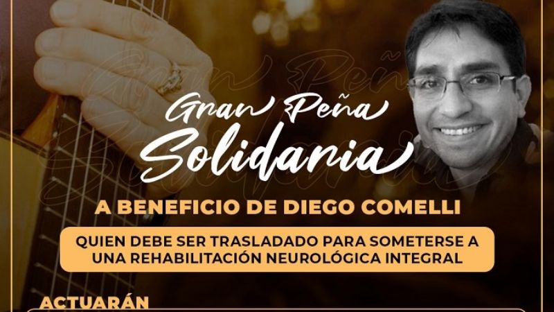 Hoy peña solidaria "Todos por Diego"