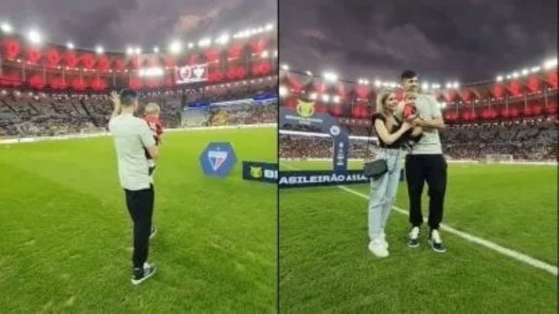 Primera ovación del Flamengo para Agustín Rossi