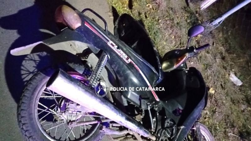 Derrape en Fray Mamerto Esquiú