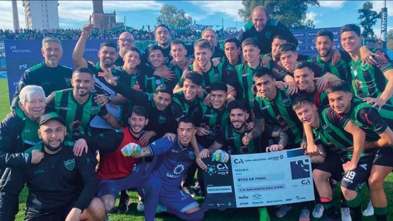 San Martín (SJ) eliminó a Vélez de la Copa Argentina