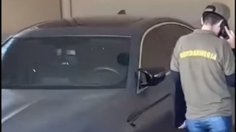 Ahorristas encontraron el BMW de Blas, y Gendarmería lo secuestró