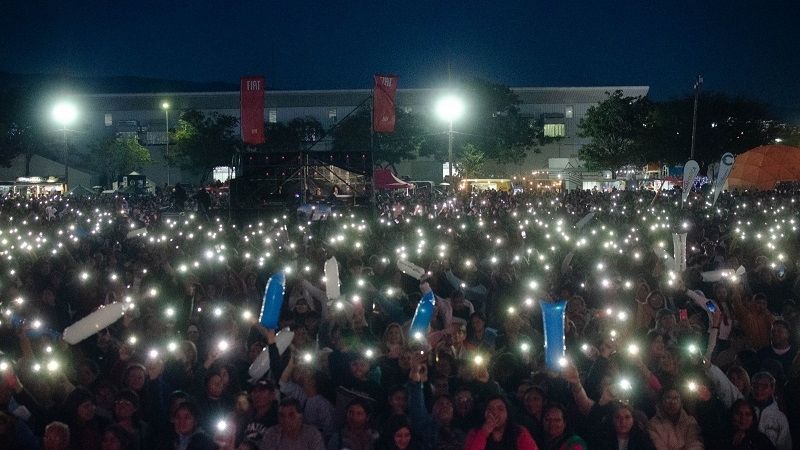 El Patio de las Provincias explotó con Facundo Arana y Huguito Flores