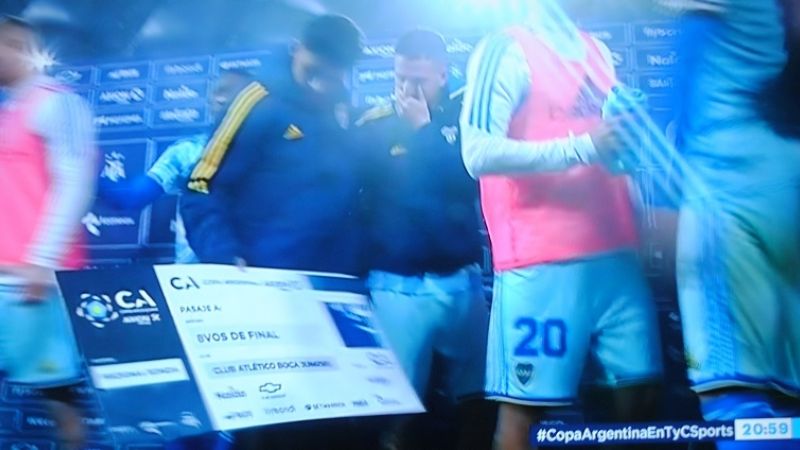 Ante Barracas, Boca sacó boleto a 8vos. de final