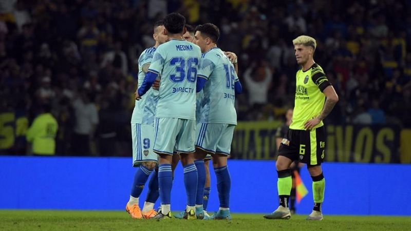 Ante Barracas, Boca sacó boleto a 8vos. de final