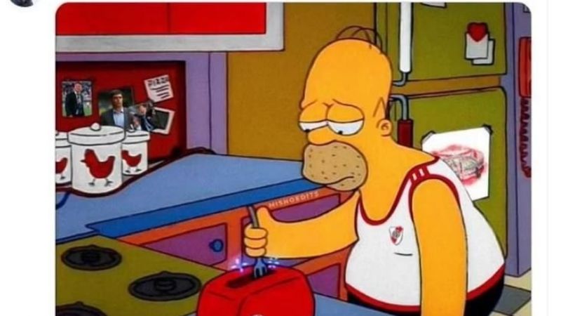 La eliminación de River en las redes sociales