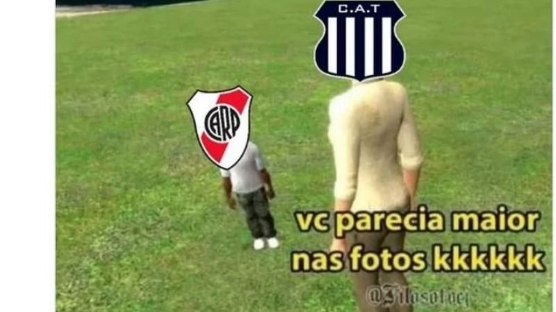 La eliminación de River en las redes sociales