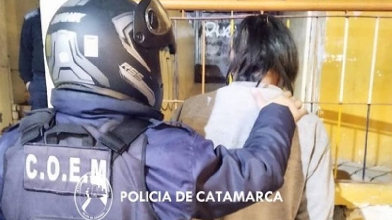 Apresado en la Peatonal