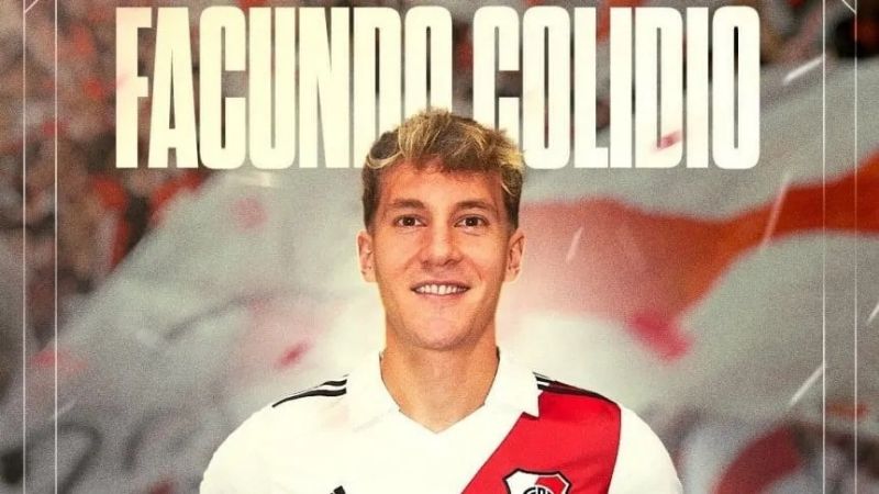 River presentó a Colidio como el segundo refuerzo