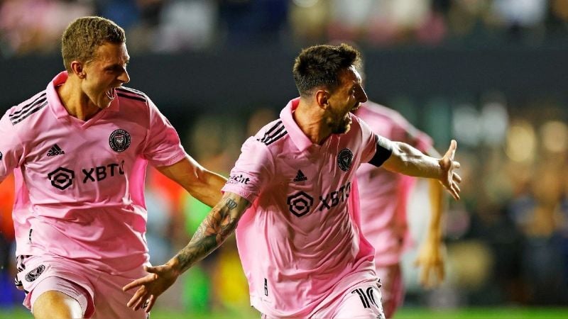 Golazo de Messi en el debut, para el triunfo de Inter Miami