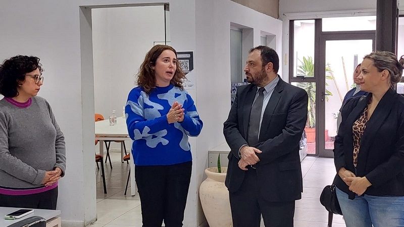 Funcionario nacional visitó la Oficina de Empleo