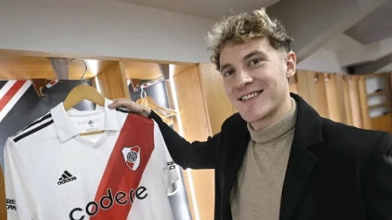 River presentó a Colidio como el segundo refuerzo