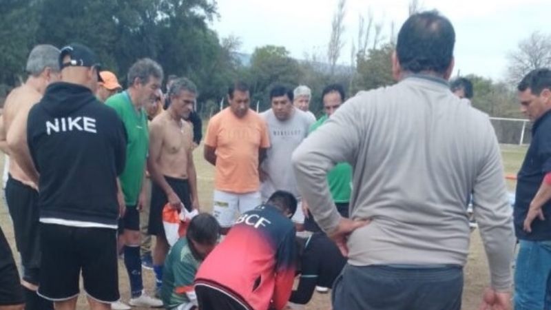 Murió otro jugador de la Liga de Veteranos de fútbol