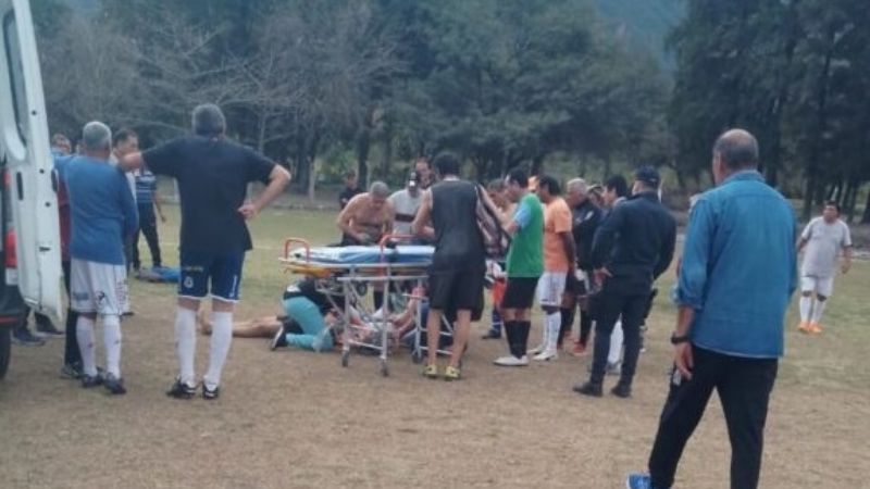 Murió otro jugador de la Liga de Veteranos de fútbol
