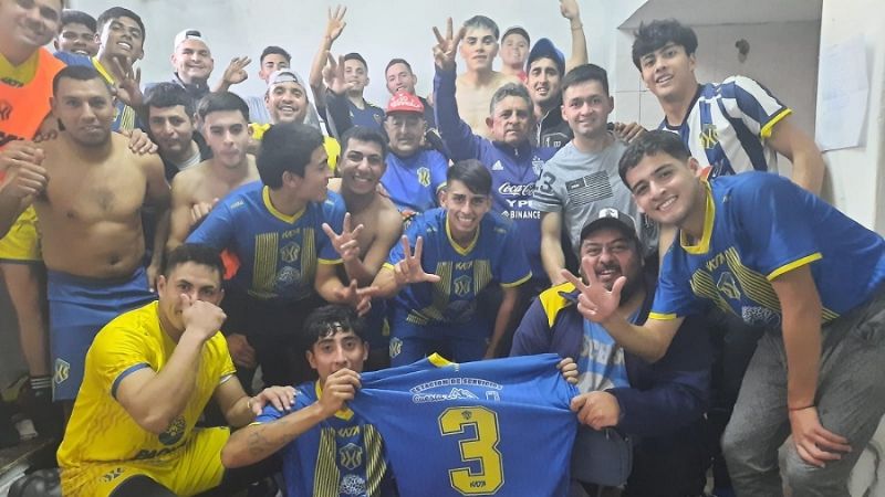 Coronel Daza goleó y “manda” solo; también ganó “La Villa”