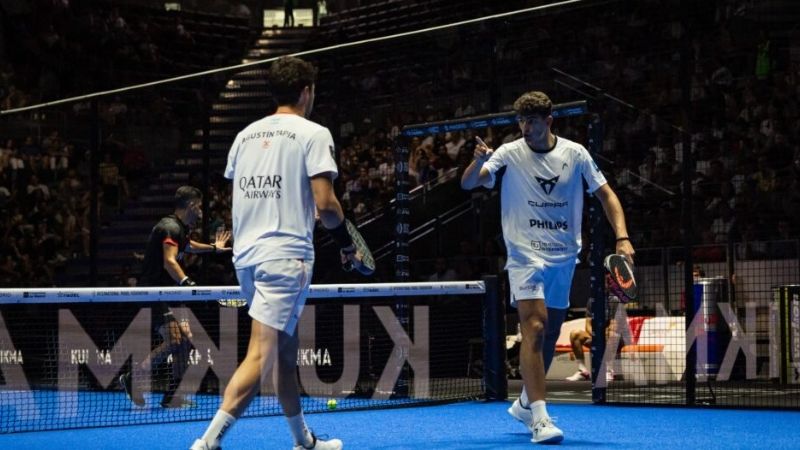 Tapia y Coello reaccionan a tiempo para meterse en la final