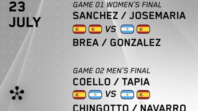 Tapia y Coello reaccionan a tiempo para meterse en la final