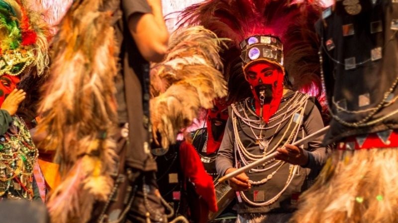 Carnavales ancestrales en la Fiesta del Poncho