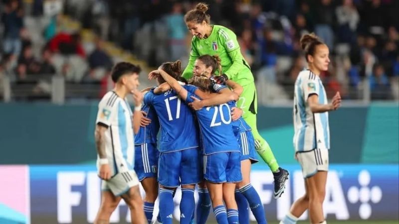 Argentina perdió 1-0 ante Italia, en el Mundial Femenino