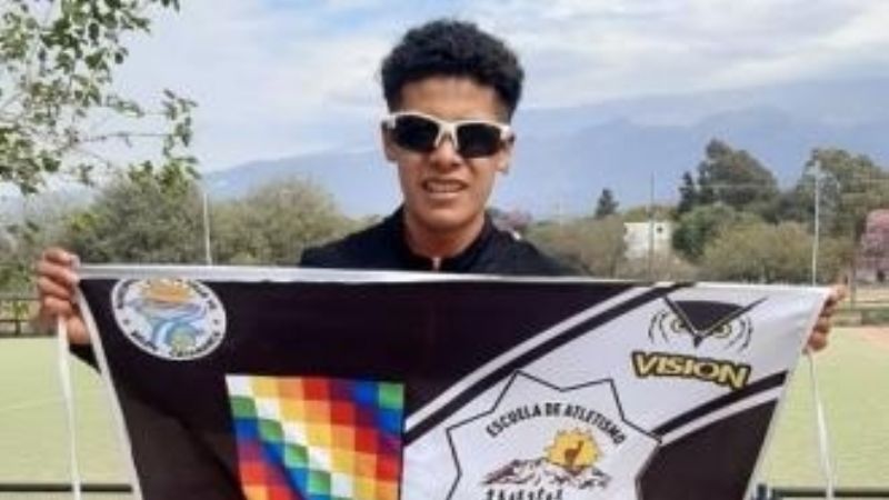 Maximiliano Gutiérrez 5to. en 3000 Mts. del Nacional U18