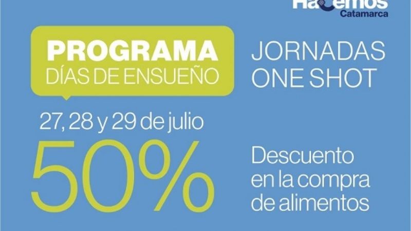 Esta semana llega el One Shot de alimentos