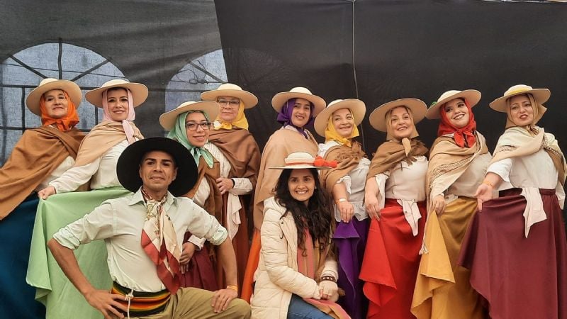 Prominente participación del Ballet de la UNCA en la Fiesta del Poncho