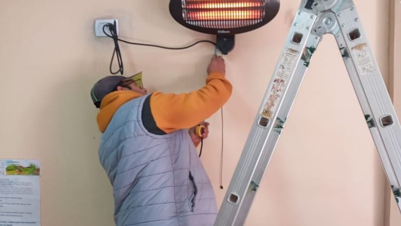 Educación trabajó en la refacción de edificios escolares durante el receso invernal