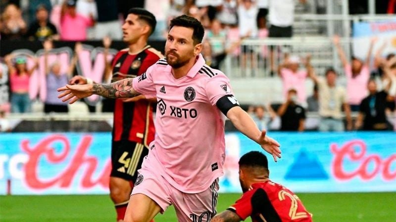 Doblete de Messi, que volvió a brillar en la goleada 4-0 del Inter Miami