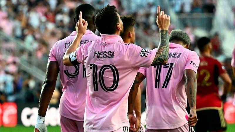 Doblete de Messi, que volvió a brillar en la goleada 4-0 del Inter Miami