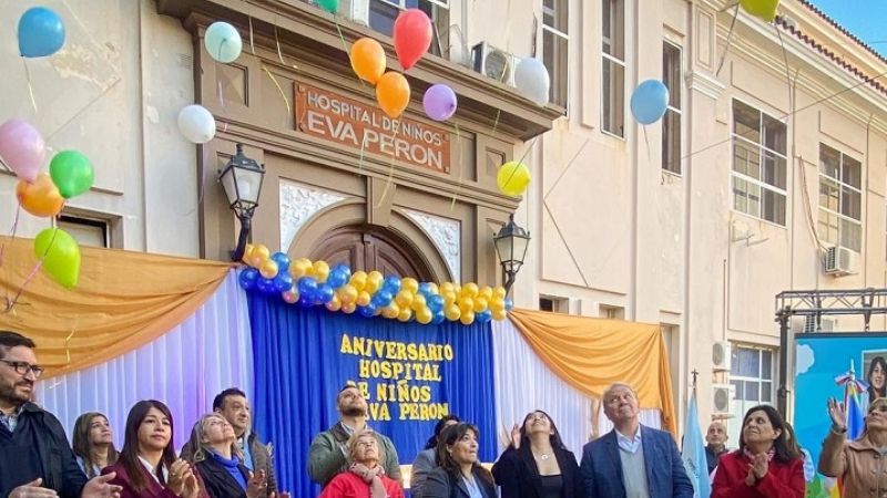 Aniversario del Hospital de Niños "Eva Perón"