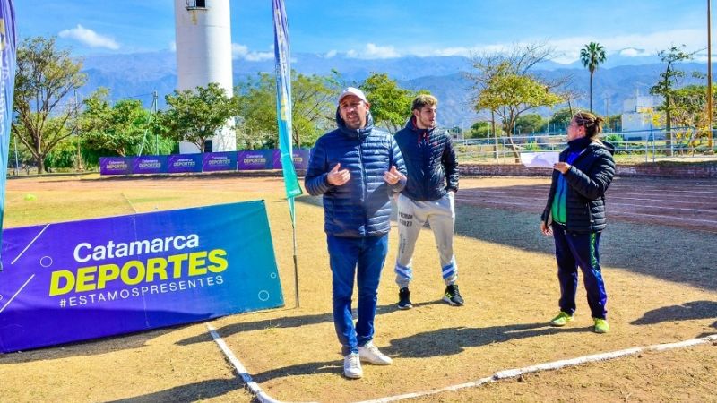 Clasificados del atletismo a los Juegos Nacionales Evita