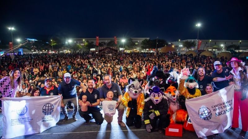 Miles de personas se capacitaron en maniobras de rescate