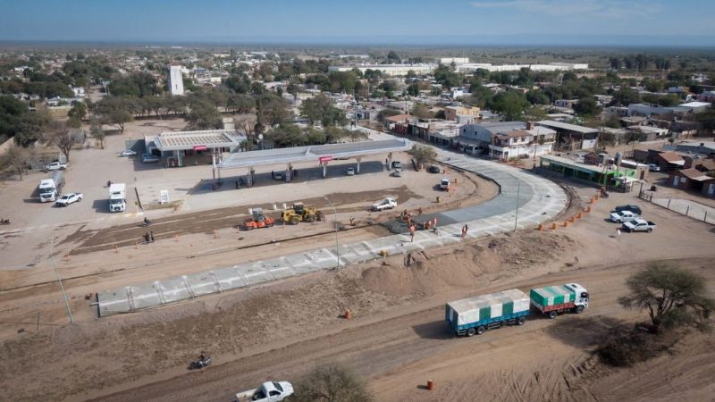 Avanzan obras de infraestructura vial en Recreo