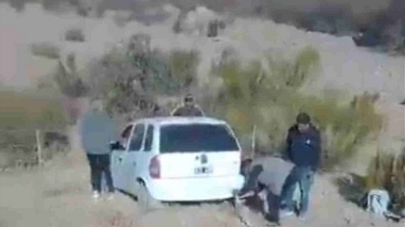 Despistó un auto en Andalgalá