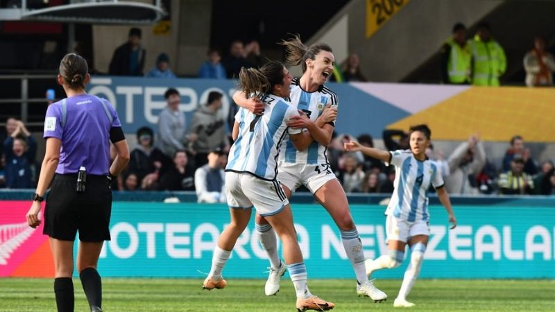 Argentina empató y sigue con chances en el Mundial Femenino