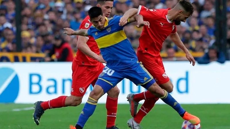 Boca cierra en el clásico con Independiente