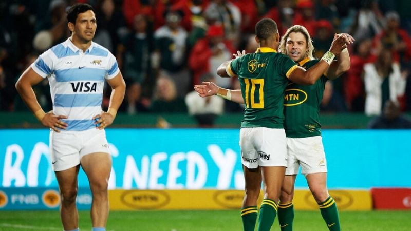 Los Pumas cayeron por uno ante Sudáfrica