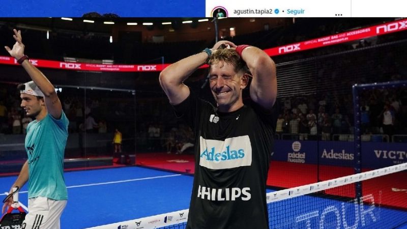 Tapia y Coello a la final, con puntazo del catamarqueño