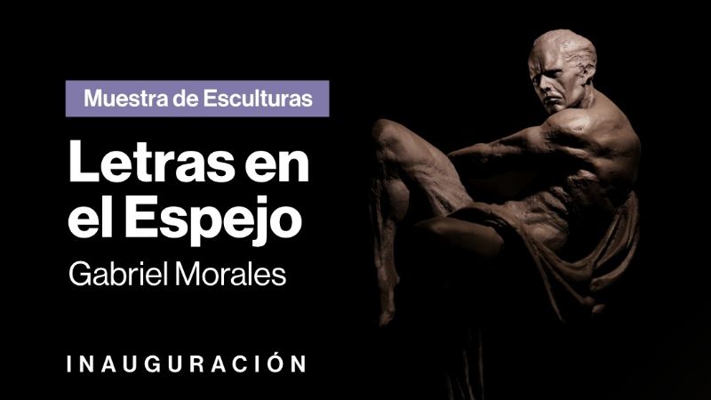 “Letras en el espejo”: inaugura muestra de esculturas en el Museo de Bellas Artes