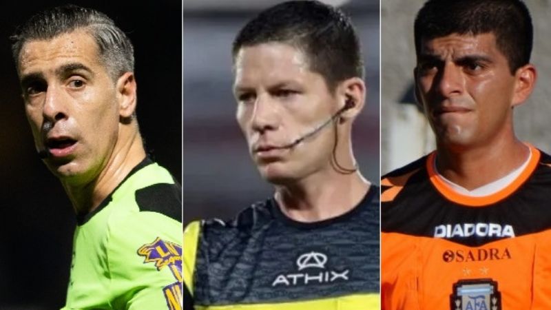 Árbitros de la fecha 23, que arranca mañana