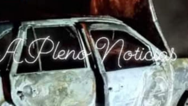 Choque, incendio y muerte en la Ruta Nacional N°157