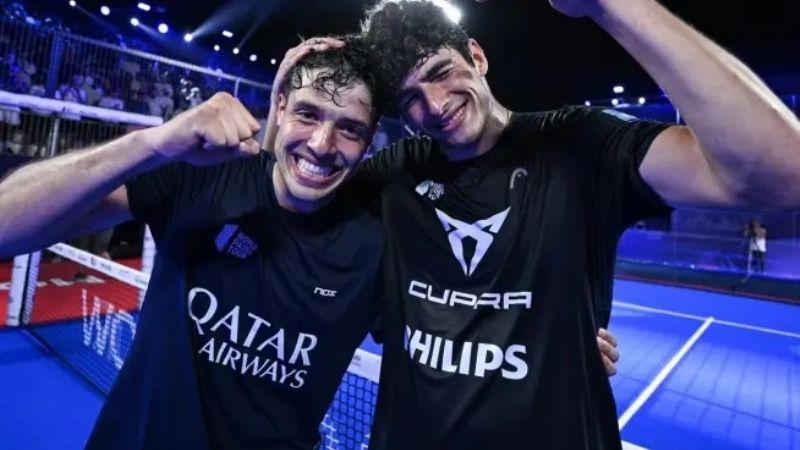 Tapia campeón en Málaga, conquistando el 10mo. título del año