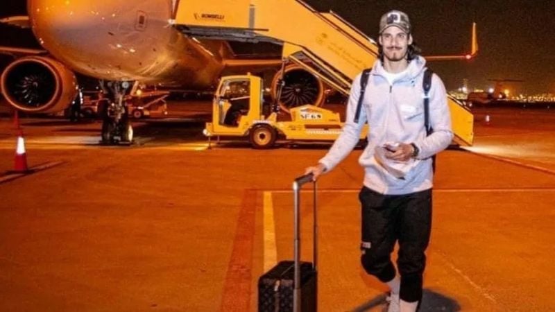 Cavani llega hoy para su presentación en Boca