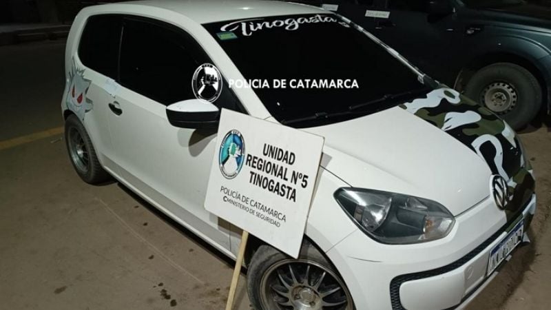 Secuestran un auto y una moto por alcoholemia positiva