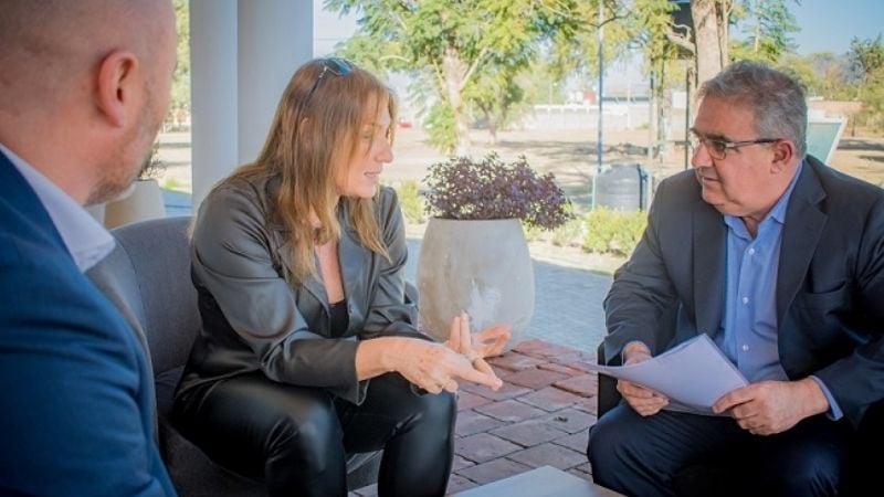 Jalil recibió a representantes de la empresa “Puna Bio SA”