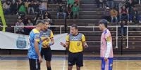 INICIO DE LA FINAL en 1ra. División Masculino, entre El Auténtico y Social San Antonio.