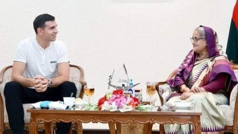 Furor por el “Dibu” Martínez en Bangladesh